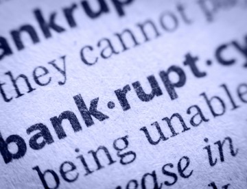 dictionary bankruptcy definition
