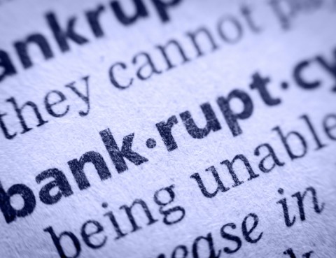dictionary bankruptcy definition