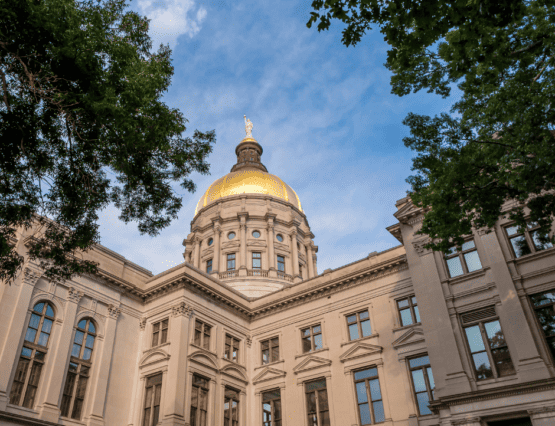 gold domed building