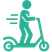 escooter accident icon