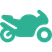 motorcycle accident icon